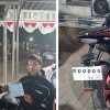 Petugas Induk PJR BSD Korlantas Polri Sigap Menindak Lanjuti Sepeda Motor masuk Ruas Tol BSD 