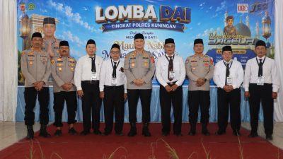 Lomba Dai Polres Kuningan Jadi Wadah Generasi Muda Tebarkan Kebaikan, Menyinari Hati, Menginspirasi Negeri