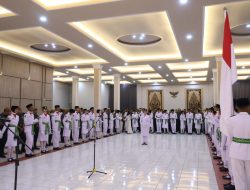 Bupati Imron Kukuhkan 38 Anggota Paskibraka Kabupaten Cirebon 2026