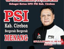 Pengurus DPD PSI Kabupaten Cirebon Resmi Ditetapkan, Capt. H. M. Haryanto, S.E., MM., M.Mar. Menjabat Sebagai Ketua
