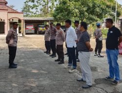 Kesiapsiagaan Polsek Karangsembung Perkuat Pengamanan Mako, Jaga Kamtibmas Tetap Aman dan Kondusif