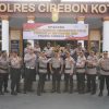 Kapolres Cirebon Kota Apresiasi Pengabdian Dua Personel dalam Upacara Kenaikan Pangkat Pengabdian