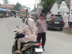 Polsek Panguragan Laksanakan Pengaturan Lalu Lintas di Titik Rawan Kemacetan, Wujud Pelayanan Prima Kepada Masyarakat