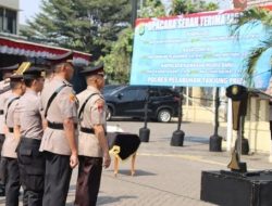 Kapolres Pelabuhan Tanjung Priok, Pimpin Sertijab Tiga Pejabat Utama, Tekankan Integritas dan Profesionalitas
