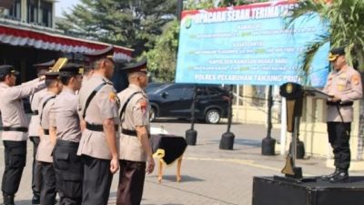 Kapolres Pelabuhan Tanjung Priok, Pimpin Sertijab Tiga Pejabat Utama, Tekankan Integritas dan Profesionalitas