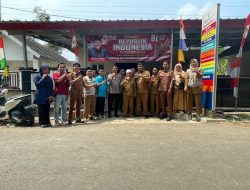 Kapolsek Cileles Polres Lebak Sambangi Kepala Desa dan Perangkat Desa Margamulya