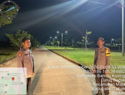 Sambangi  Warga Anggota Polsek Maja Polres Lebak Polda Banten Melaksanakan Silaturahmi Ke Masyarakat