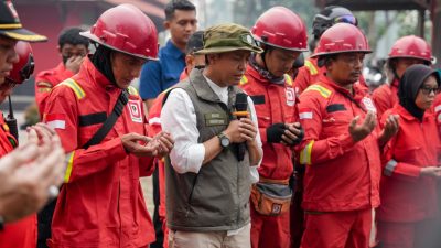 Menhut Ucapkan Terima Kasih : Keikhlasan Keluarga Kuatkan Manggala Agni Hadapi Karhutla