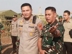 Perkuat Sinergitas TNI-Polri, Kapolres Majalengka Sambangi Mako Yonif TP 338/Talaga Manggung