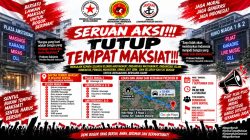 “IRONIS! DUGAAN SARANG MAKSIAT TAK JAUH DARI KEDIAMAN PRESIDEN, ALMBB DESAK PEMERINTAH BERTINDAK!”
