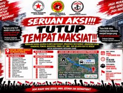 “IRONIS! DUGAAN SARANG MAKSIAT TAK JAUH DARI KEDIAMAN PRESIDEN, ALMBB DESAK PEMERINTAH BERTINDAK!”
