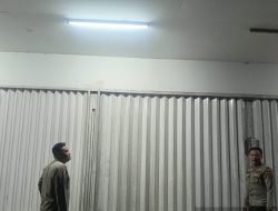 Anggota Polsek Leuwidamar Polres Lebak, Patroli Malam Hari Guna Mencegah Gangguan Kamtibmas.