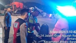 Jaga Jakarta On The Spot : Waka Polsek Bekasi Barat Pimpin Razia dan Patroli Antisipasi Tawuran
