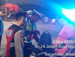 Jaga Jakarta On The Spot : Waka Polsek Bekasi Barat Pimpin Razia dan Patroli Antisipasi Tawuran