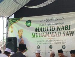 Kapolsek Malingping Polres Lebak Hadiri Peringatan Maulid Nabi Muhammad SAW di Masjid Al-Istiqomah
