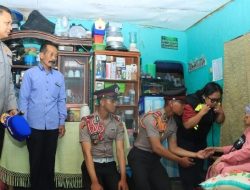 Wujudkan polri sebagai sosok yang melayani, SPN Polda Metro Jaya libatkan siswa diktuk dlm aksi peduli warga sekitar.