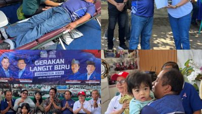 HUT ke- 25 Demokrat Bali: Dari Setetes Darah hingga Berbagi Kasih untuk Sesama