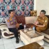 Kapolsek Malingping Polres Lebak Sambangi Kepala Desa, Sampaikan Imbauan Pencegahan Karhutla