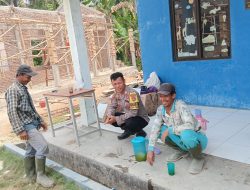 Humanis, Bhabinkamtibmas Polsek Cimarga Polres Lebak Sambangi Warga Cimarga, Ingatkan Bahaya Judi Online.