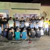 Polisi Amankan  12 Remaja Dan 10 Senjata Tajam 