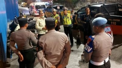 Patroli Cipta Kondisi Polres Pelabuhan Tanjung Priok, Antisipasi Gangguan Kamtibmas di Kawasan Pelabuhan