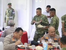 Kapolres Pelabuhan Tanjung Priok Perkuat Sinergitas dengan Satangair Pusbekangad TNI-AD
