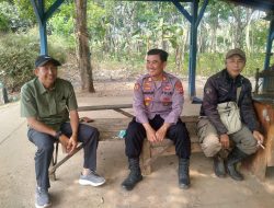 Rutin Lakukan Sambang Warga, Kapolsek Malingping Polres Lebak Sampaikan Imbauan Kamtibmas