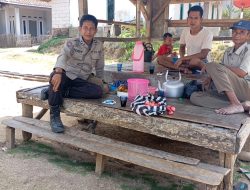 Polsek Panggarangan Hadir di Tengah Masyarakat, Sampaikan Imbauan Karhutla di Desa Panyaungan