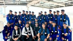 Bergabung Bersama Ditpolairud Polda Banten, 5 Pewarta Delegasi PWI Banten Ikut Operasi SAR Menuju Ujung Kulon