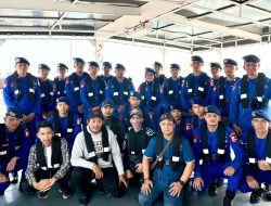 Bergabung Bersama Ditpolairud Polda Banten, 5 Pewarta Delegasi PWI Banten Ikut Operasi SAR Menuju Ujung Kulon