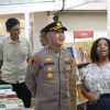 Kapolres Pelabuhan Tanjung Priok Tinjau Kapal Perpustakaan MV Doulos Hope di Dermaga Eks Presiden