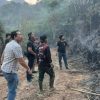 Polda Jambi Tangani Karhutla Seluas 5 Hektare di Areal PT Jebus Maju Merangin