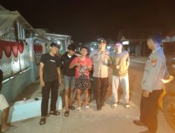 Personil Polsek Cimarga Polres Lebak Melaksanakan Giat Patroli Malam Hari