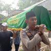 Polsek Panggarangan Hadiri Prosesi Pemakaman Ibu Kepala Desa Situregen