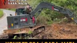 WUJUD NYATA KEMANUNGGALAN TNI-RAKYAT, Jembatan Garuda Di KUTA PENGKIH Terus Dikebut 