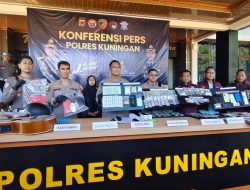 Dalam Kurun Waktu Dua Bulan, Polres Kuningan Ungkap Belasan Kasus — dari Peredaran Narkoba Hingga Balap Liar   