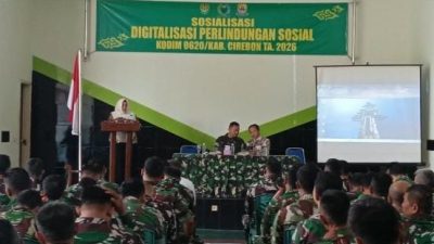 Perkuat Sinergi TNI–Pemerintah, Sosialisasi Perlinsos Digital Kepada Babinsa : Pastikan Data Akurat, Pelayanan Tepat Sasaran