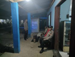 Patroli Malam Hari Personil Polsek Cimarga Polres Lebak