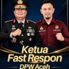 Ketua Fast Respon Counter Polri Nusantara DPW Aceh Ucapkan Selamat Hari Ulang Tahun Kapolda Aceh
