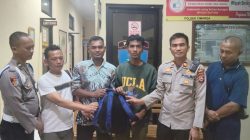 Ditemukan Warga di Areal Perkebunan, Polsek Cimarga Berhasil Pertemukan dengan Keluarga