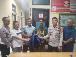Ditemukan Warga di Areal Perkebunan, Polsek Cimarga Berhasil Pertemukan dengan Keluarga