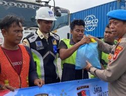Sambut Hari Jadi Propam ke – 24, Sipropam Polres Pelabuhan Tanjung Priok Bagikan 20 Paket Sembako