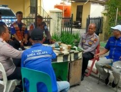Jaga Kamtibmas di Pelabuhan Sunda Kelapa, Polsek Kawasan Sunda Kelapa Ajak Pengguna Jasa Bersinergi