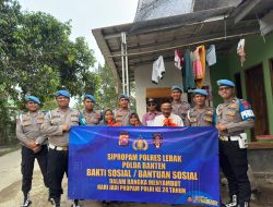 Sambut HUT Propam Polri ke-24, Si Propam Polres Lebak Bagikan 100 Al Quran dan Sembako
