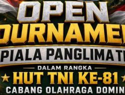 Open Tournament Domino Piala Panglima TNI Digelar di Kuningan, Hadiah Total Rp11 Juta