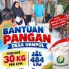 Bantuan Pangan Beras 30 Kg Desa Gempol, Untuk 484 KPM