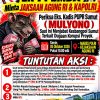 LK-I PEMDA DESAK KEJAKSAAN AGUNG RI & KAPOLRI PERIKSA MULYONO TERKAIT DUGAAN KORUPSI PROYEK JALAN SUMATERA UTARA  ‎