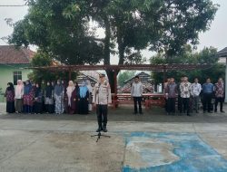 Kapolsek Cimarga Polres Lebak Jadi Pembina Upacara Di Ponpes Modern Darussaadah Sampaikan Pesan Kamtibmas