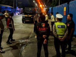 Patroli Cipta Kondisi Polres Pelabuhan Tanjung Priok, Polisi Sasar Sejumlah Objek Vital Antisipasi Gangguan Kamtibmas
