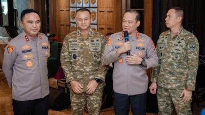 Kapolda Metro Jaya Hadiri Syukuran HUT TNI di Makodam Jaya